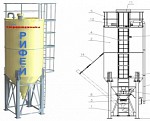 Силосы цемента сварные СЦв Актобе от завода производителя Стройтехника